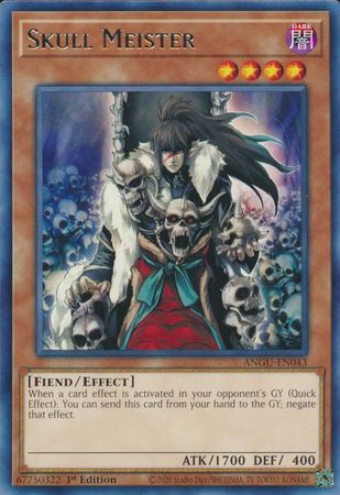 Skull Meister (Collector's Rare) [ANGU-EN043] Collector's Rare | Good Games Adelaide SA