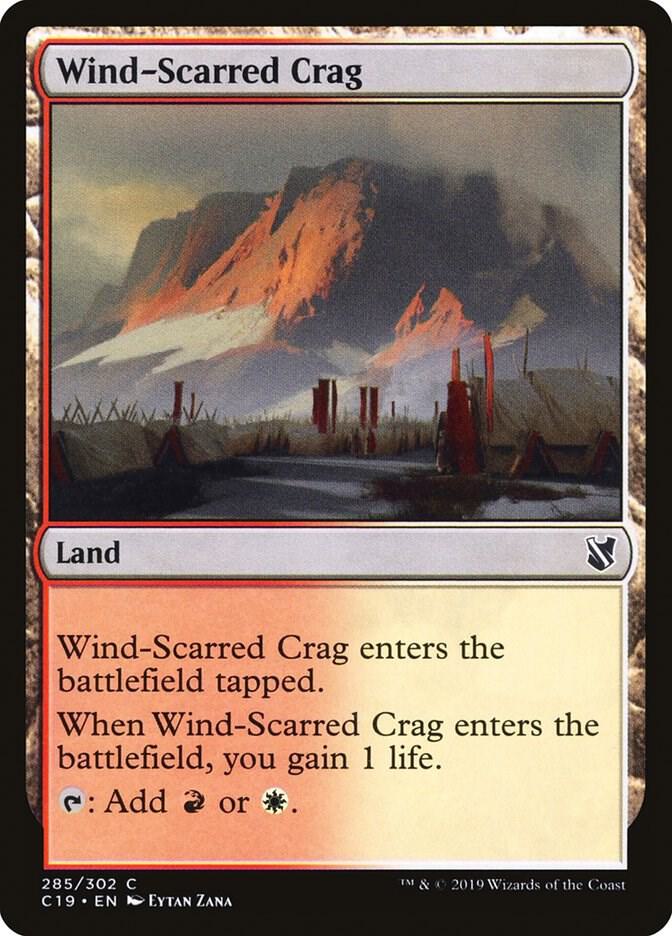 Wind-Scarred Crag 285 (Commander 2019)  | Good Games Adelaide SA