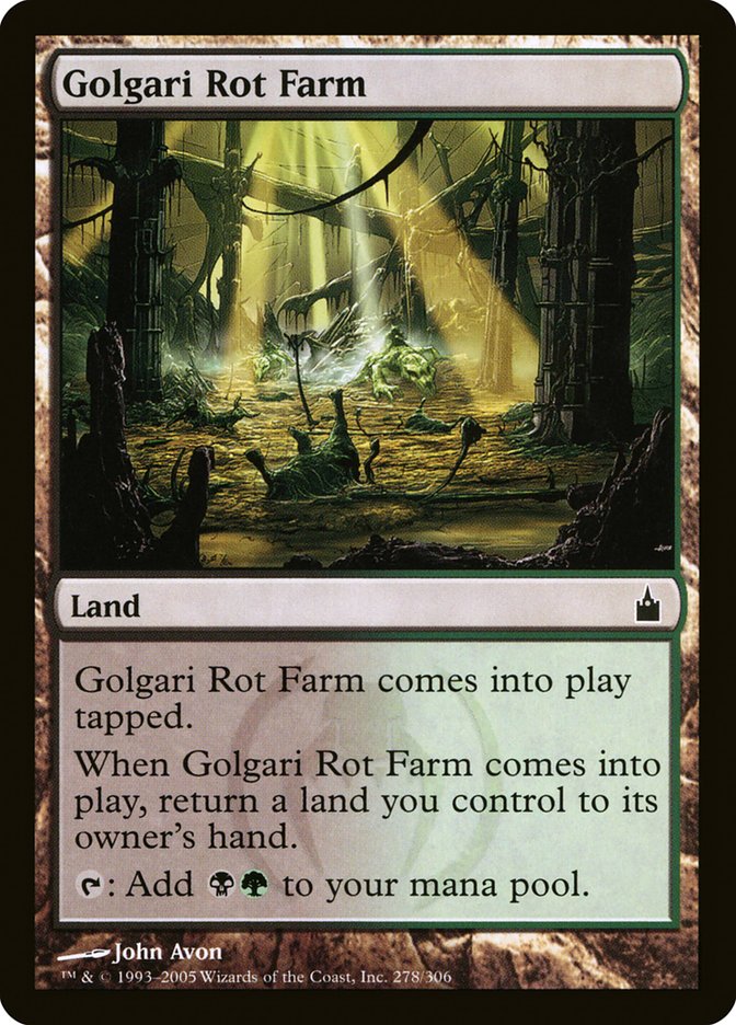 Golgari Rot Farm [Ravnica: City of Guilds] | Good Games Adelaide SA