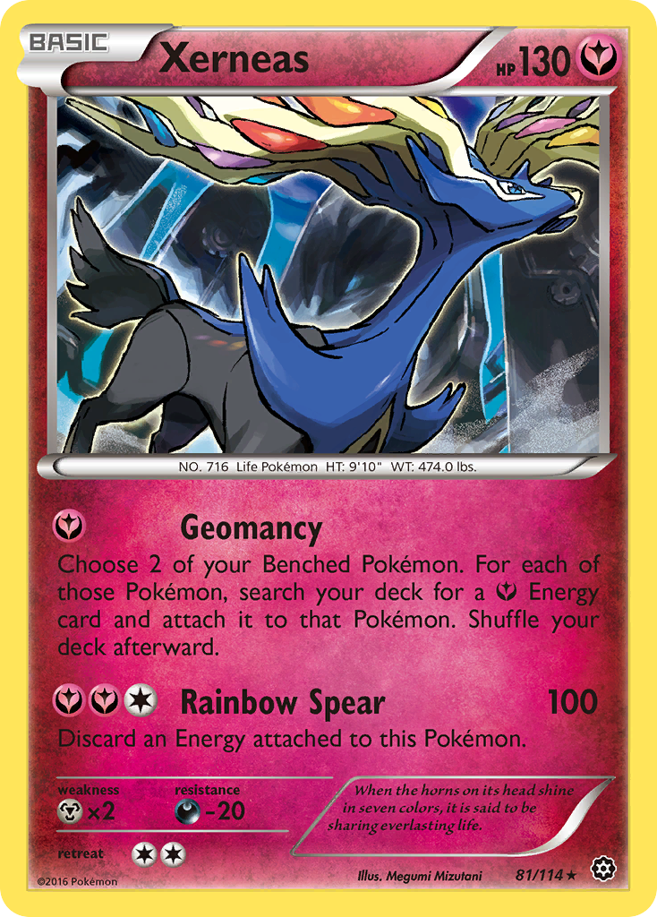 Xerneas (81/114) [XY: Steam Siege] | Good Games Adelaide SA