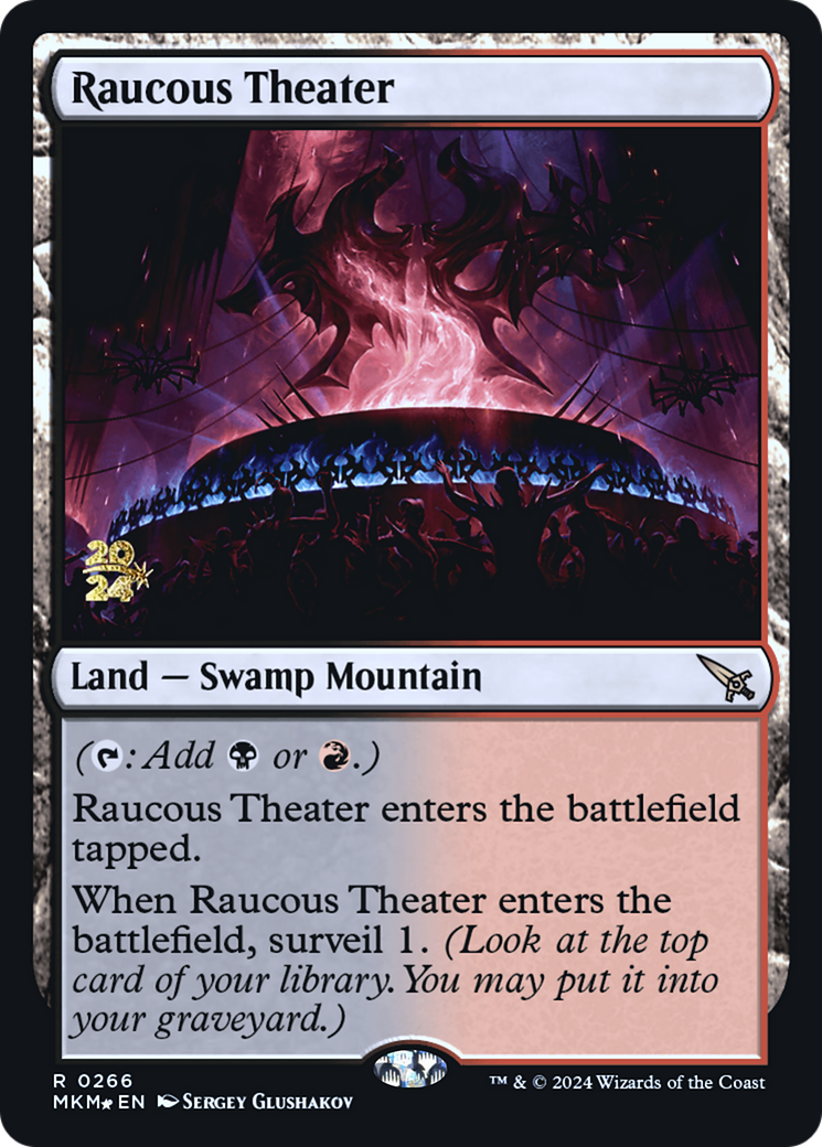Raucous Theater [Murders at Karlov Manor Prerelease Promos] | Good Games Adelaide SA