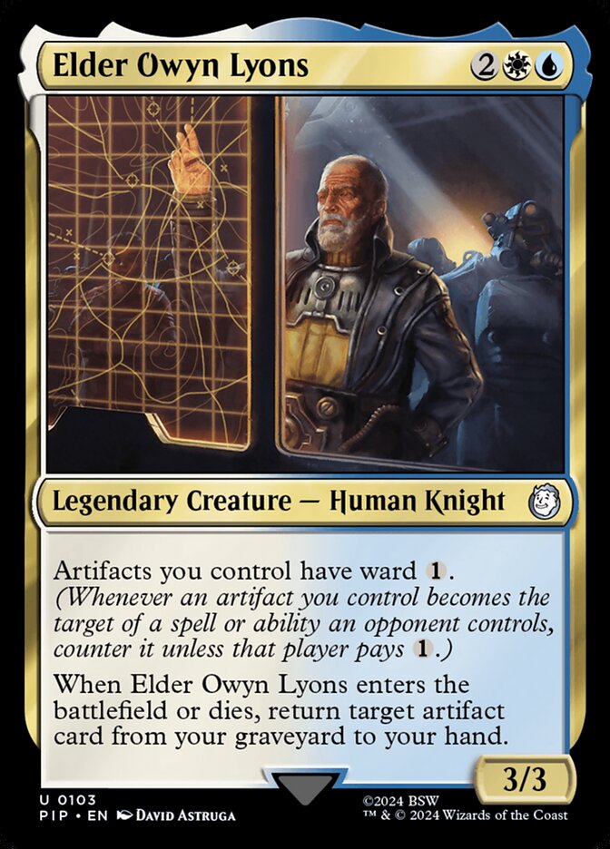 Elder Owyn Lyons 103 (Universes Beyond: Fallout)  - Foil | Good Games Adelaide SA