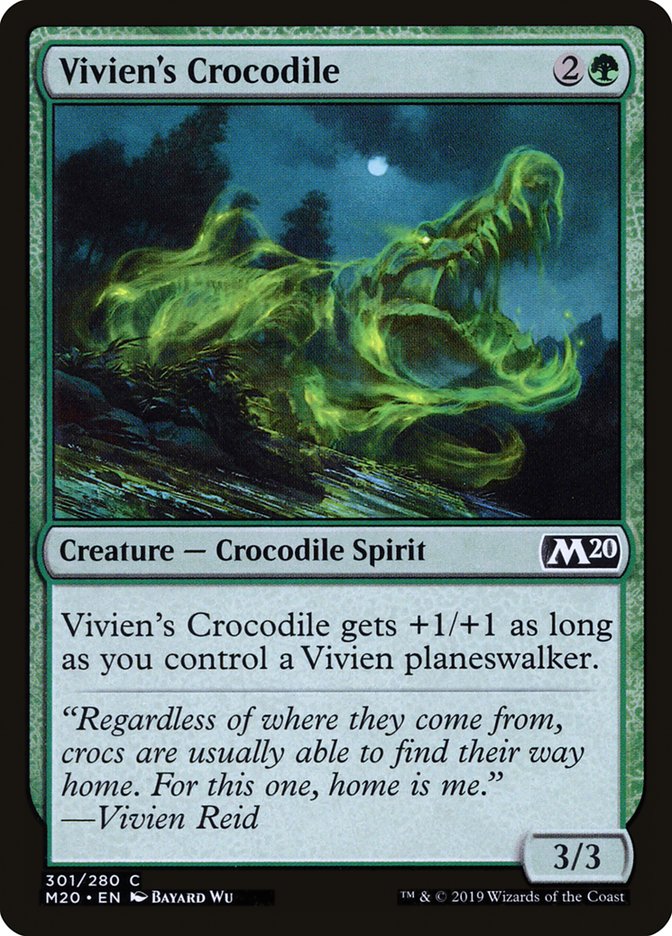 Vivien's Crocodile [Core Set 2020] | Good Games Adelaide SA