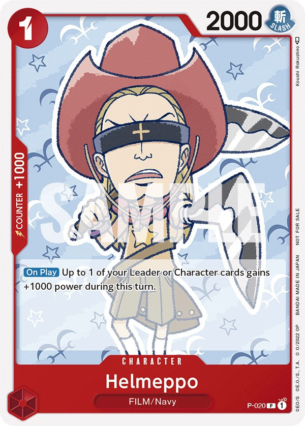 Helmeppo (One Piece Film Red) [One Piece Promotion Cards] | Good Games Adelaide SA