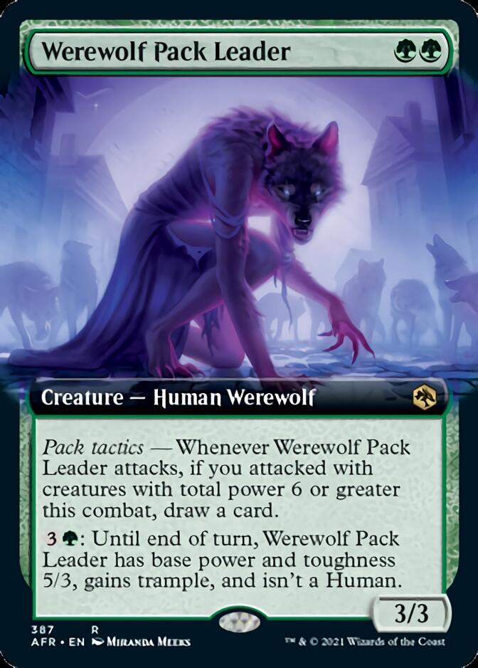 Werewolf Pack Leader (Extended) [Dungeons & Dragons: Adventures in the Forgotten Realms] | Good Games Adelaide SA