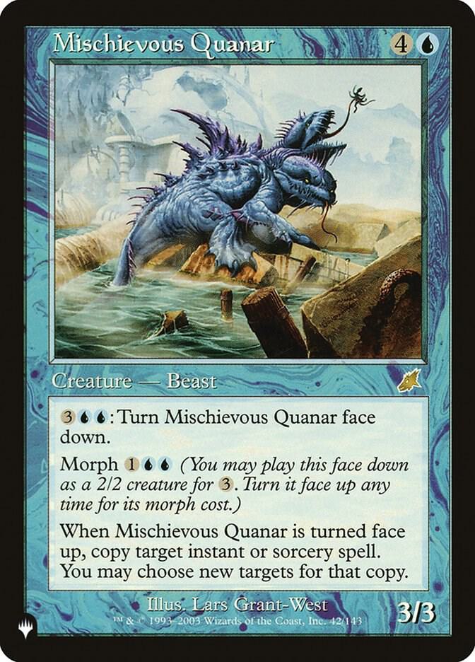 Mischievous Quanar 42/143 (The List Reprints)  | Good Games Adelaide SA