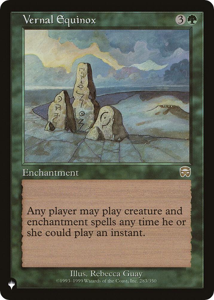Vernal Equinox 283/350 (The List Reprints)  | Good Games Adelaide SA