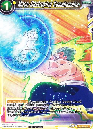Moon-Destroying Kamehameha (Power Booster: World Martial Arts Tournament) (P-160) [Promotion Cards] | Good Games Adelaide SA