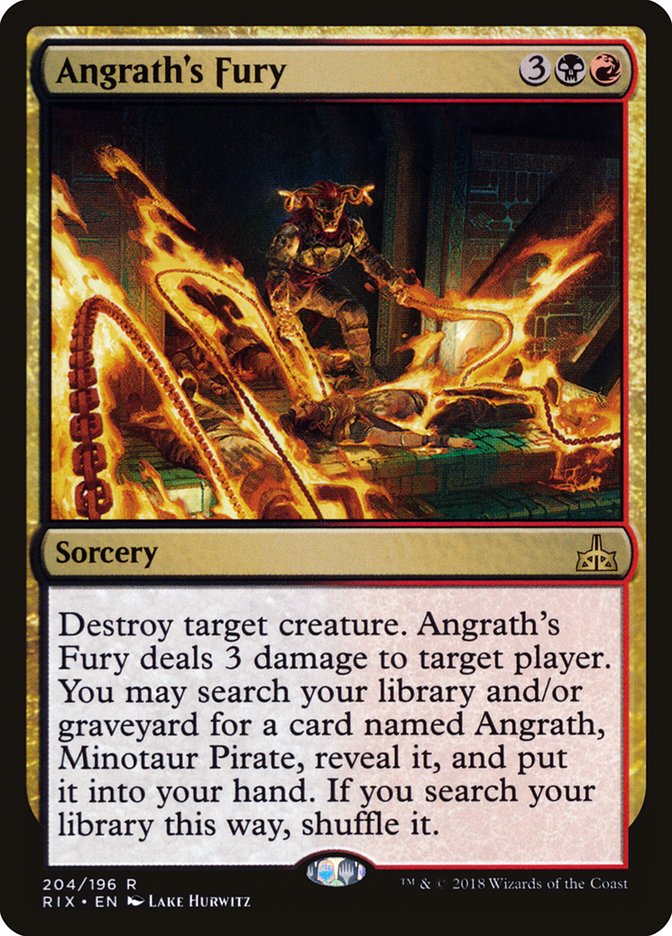 Angrath's Fury [Rivals of Ixalan] | Good Games Adelaide SA