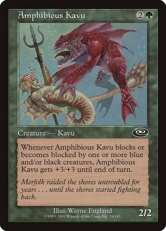 Amphibious Kavu [Planeshift] | Good Games Adelaide SA