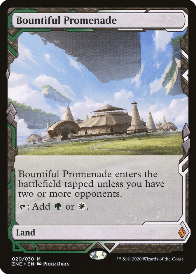 Bountiful Promenade [Zendikar Rising Expeditions] | Good Games Adelaide SA