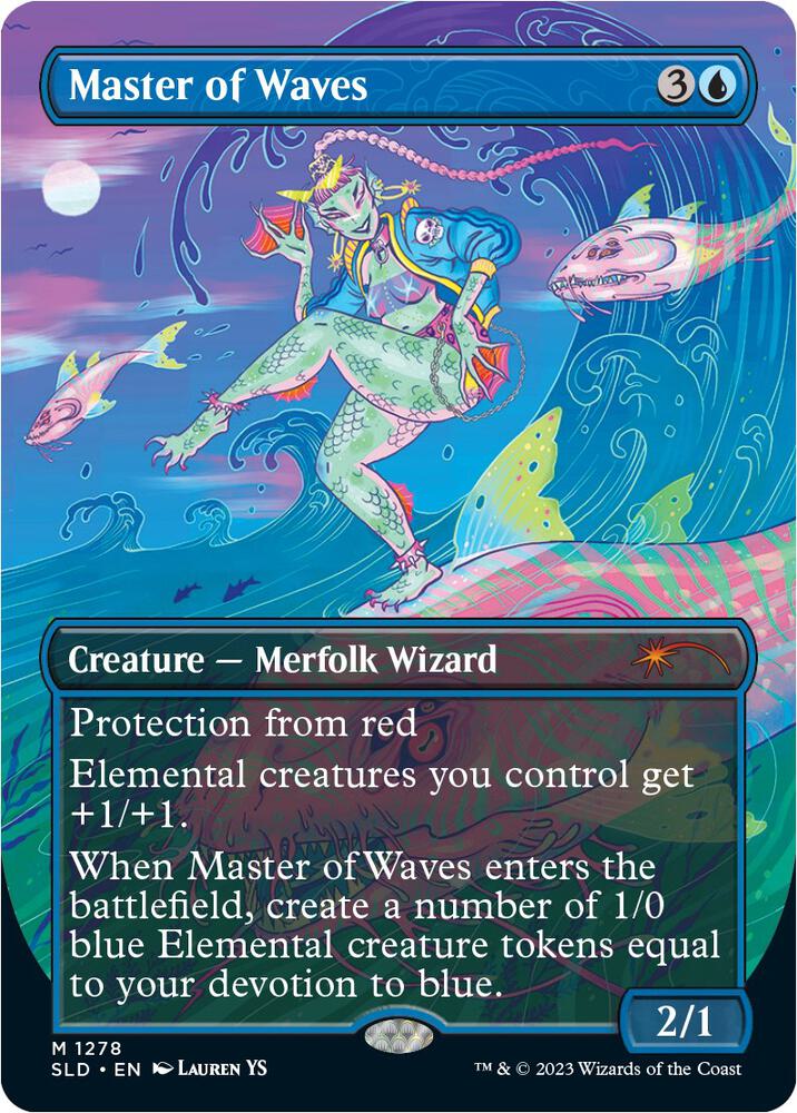 Master of Waves 1278 (Secret Lair Drop Series)  - Foil | Good Games Adelaide SA
