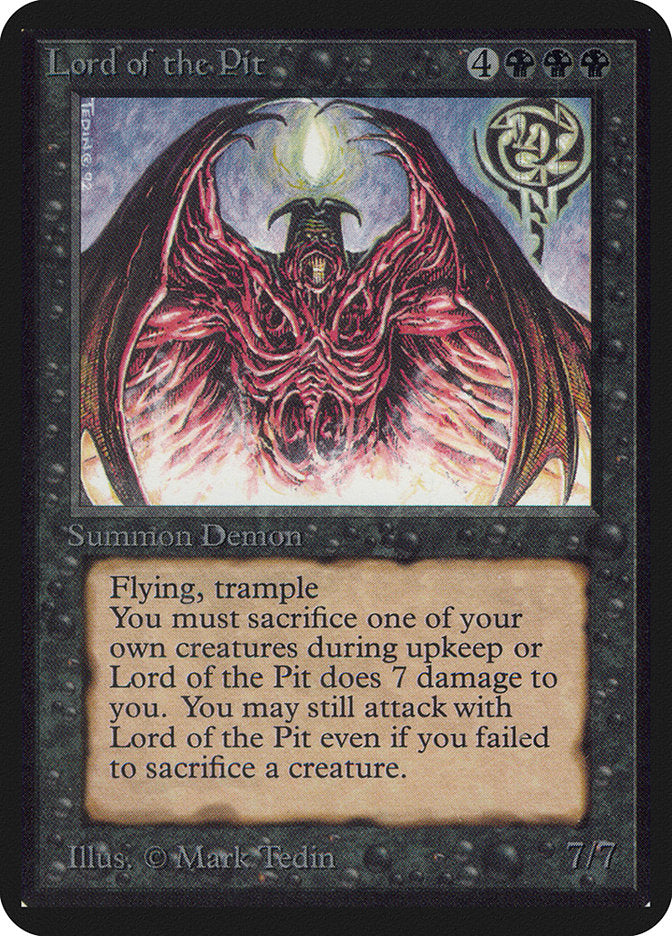 Lord of the Pit [Limited Edition Alpha] | Good Games Adelaide SA