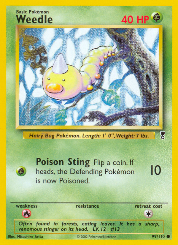 Weedle (99/110) [Legendary Collection] | Good Games Adelaide SA