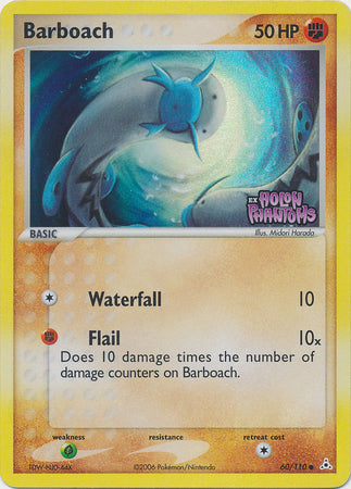 Barboach (60/110) (Stamped) [EX: Holon Phantoms] | Good Games Adelaide SA