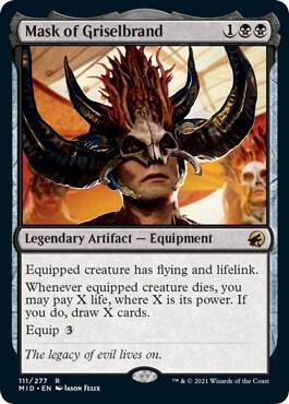 Mask of Griselbrand 111 (Innistrad: Midnight Hunt)  - Foil | Good Games Adelaide SA