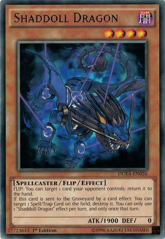 Shaddoll Dragon [DUEA-EN026] Rare | Good Games Adelaide SA
