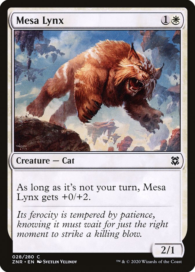 Mesa Lynx [Zendikar Rising] | Good Games Adelaide SA