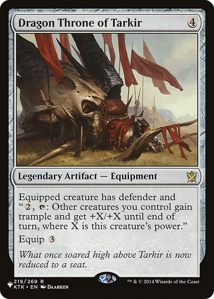 Dragon Throne of Tarkir [The List] | Good Games Adelaide SA