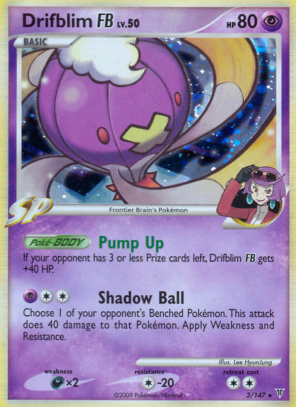 Drifblim FB (3/147) [Platinum: Supreme Victors] | Good Games Adelaide SA