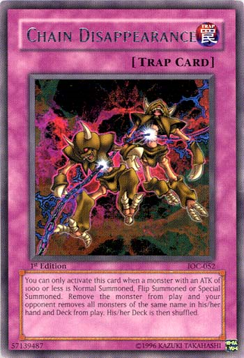 Chain Disappearance [IOC-052] Rare | Good Games Adelaide SA