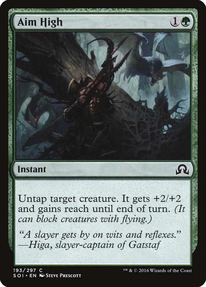 Aim High 193 (Shadows over Innistrad)  - Foil | Good Games Adelaide SA