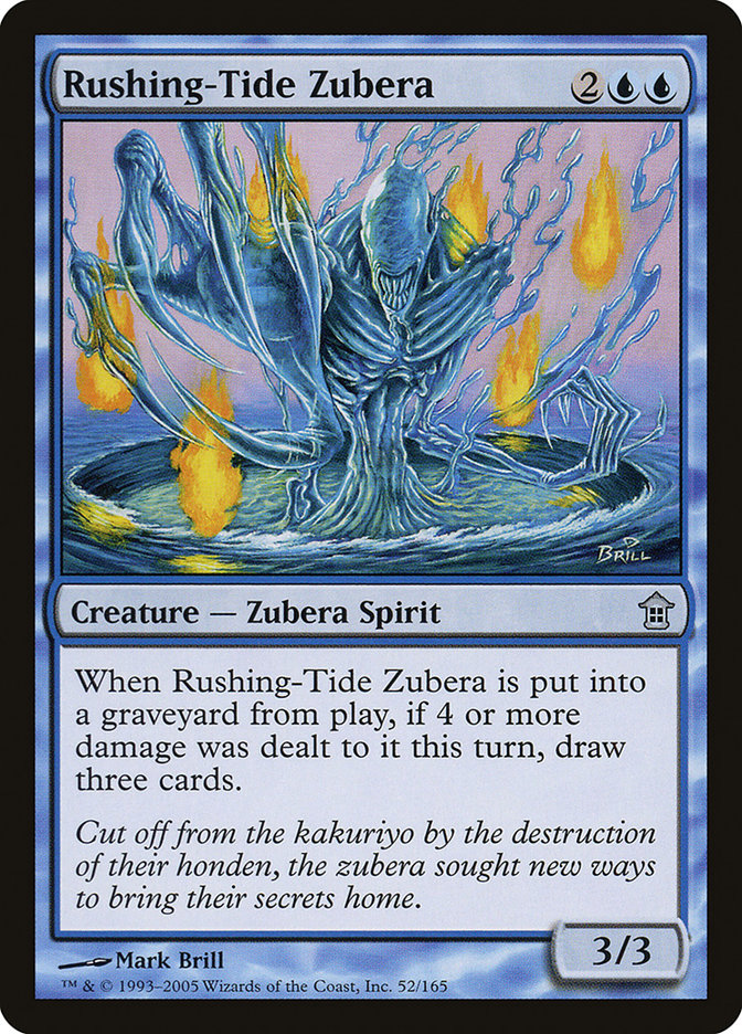 Rushing-Tide Zubera 52 (Saviors of Kamigawa)  - Foil | Good Games Adelaide SA