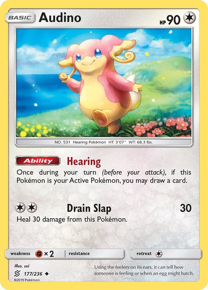 Audino 177/236 (SM - Unified Minds)  | Good Games Adelaide SA