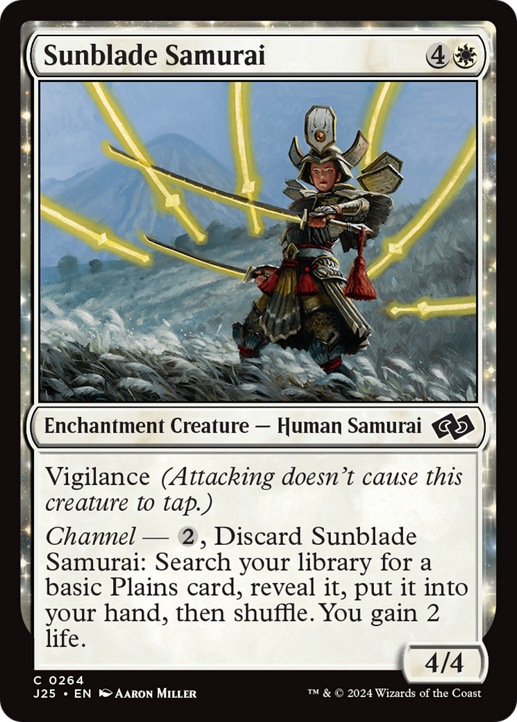 Sunblade Samurai [Foundations Jumpstart] | Good Games Adelaide SA