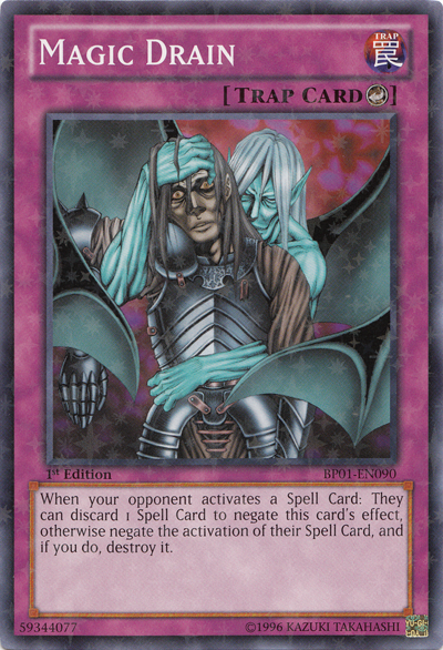 Magic Drain [BP01-EN090] Starfoil Rare | Good Games Adelaide SA