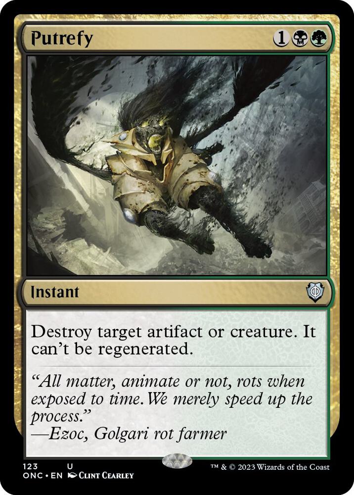 Putrefy 123 (Commander: Phyrexia: All Will Be One)  | Good Games Adelaide SA