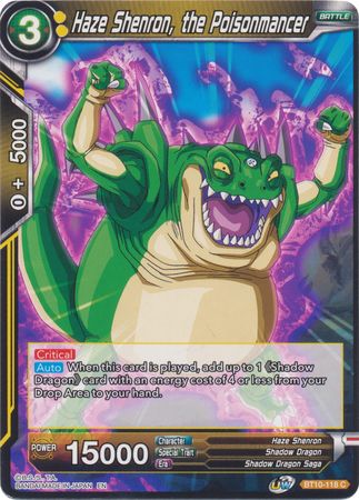 Haze Shenron, the Poisonmancer [BT10-118] | Good Games Adelaide SA