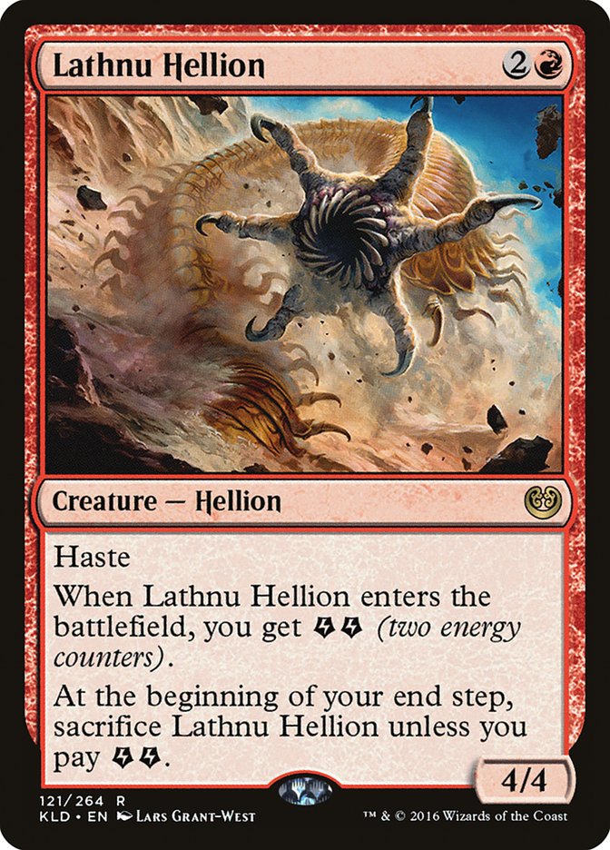 Lathnu Hellion 121 (Kaladesh)  | Good Games Adelaide SA