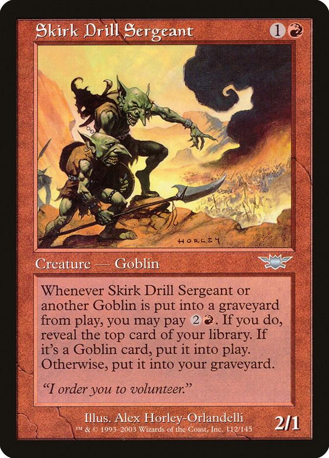 Skirk Drill Sergeant 112 (Legions)  - Foil | Good Games Adelaide SA
