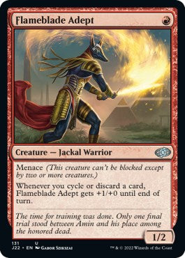 Flameblade Adept [Jumpstart 2022] | Good Games Adelaide SA