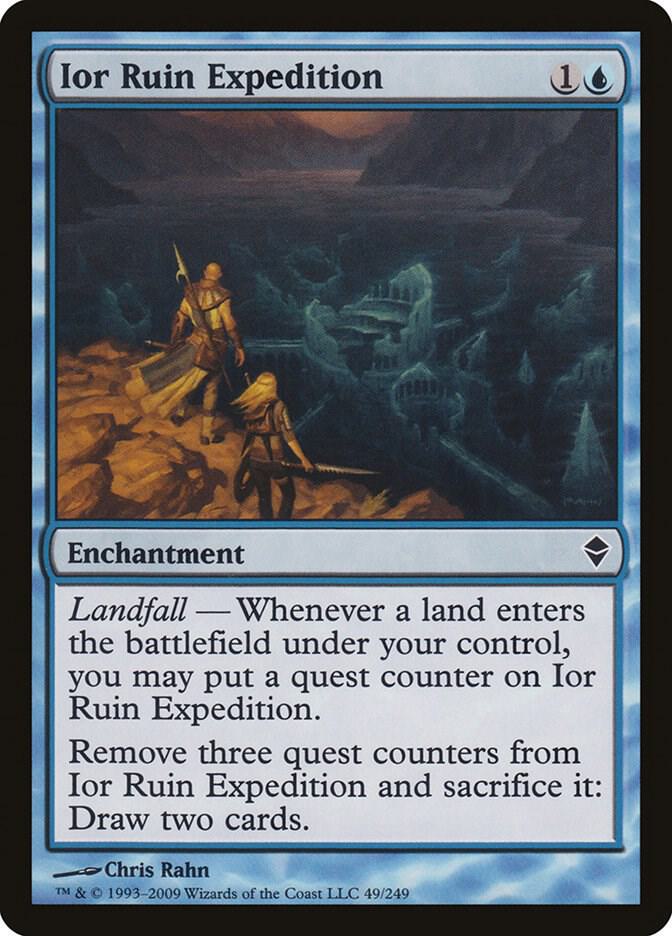 Ior Ruin Expedition 49 (Zendikar)  - Foil | Good Games Adelaide SA