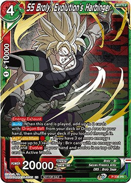 SS Broly, Evolution's Harbinger (Gold Stamped) (P-336) [Tournament Promotion Cards] | Good Games Adelaide SA