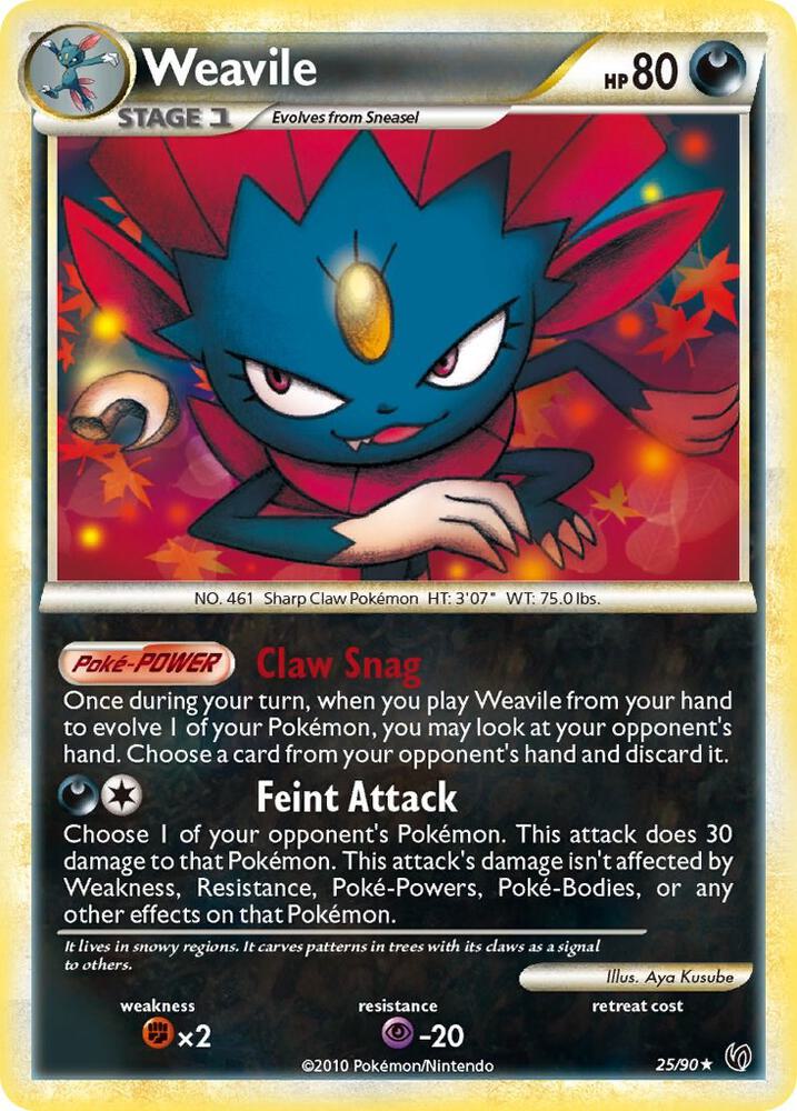Weavile 25/90 (Undaunted)  | Good Games Adelaide SA