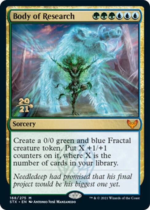 Body of Research 168 (Prerelease Cards)  - Foil | Good Games Adelaide SA