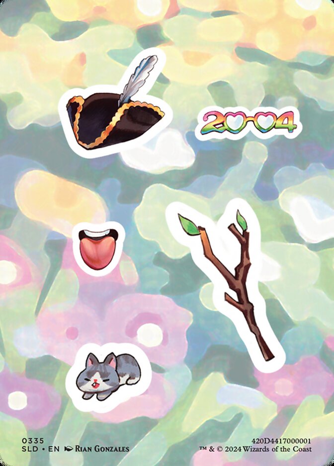 Sticker sheet 335 (Secret Lair Drop Series)  | Good Games Adelaide SA