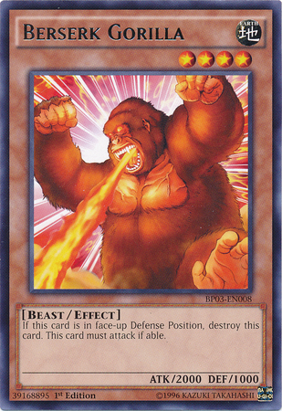 Berserk Gorilla [BP03-EN008] Rare | Good Games Adelaide SA