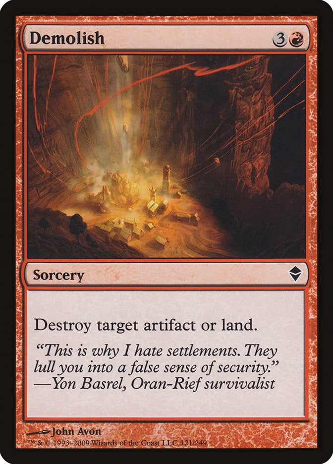 Demolish [Zendikar] | Good Games Adelaide SA