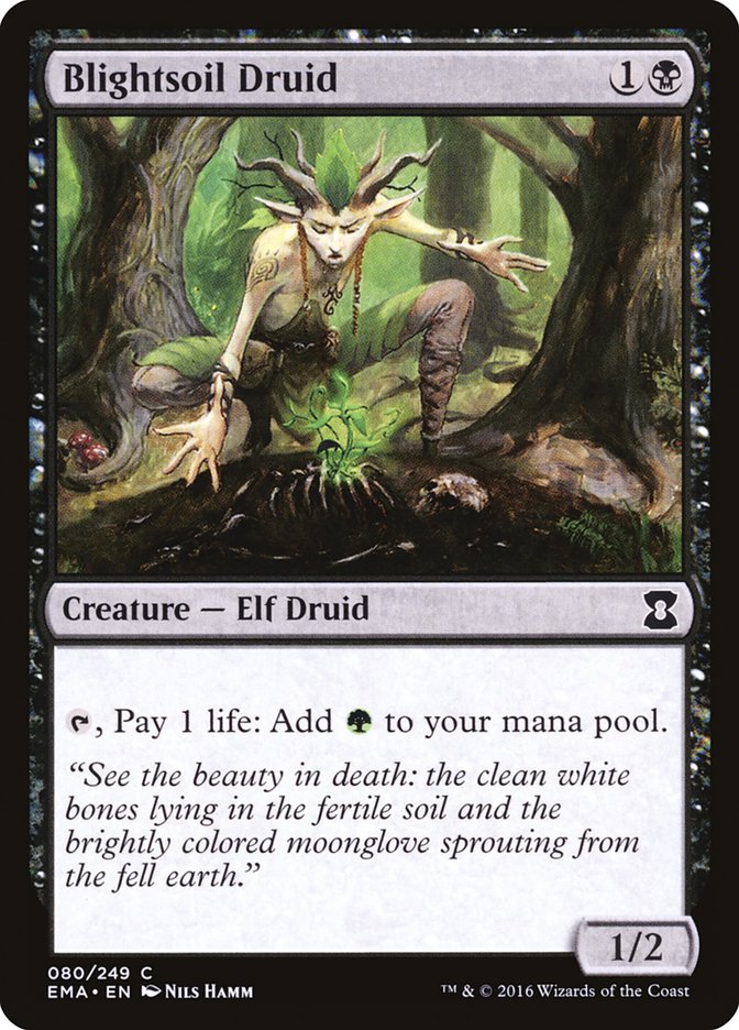 Blightsoil Druid [Eternal Masters] | Good Games Adelaide SA