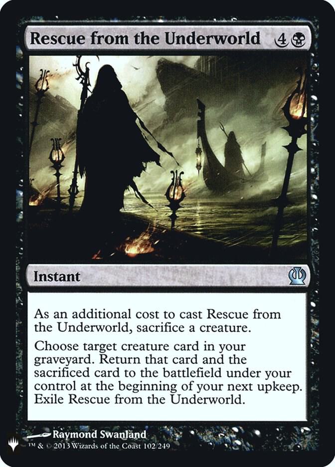 Rescue from the Underworld 102 (The List Reprints)  - Foil | Good Games Adelaide SA