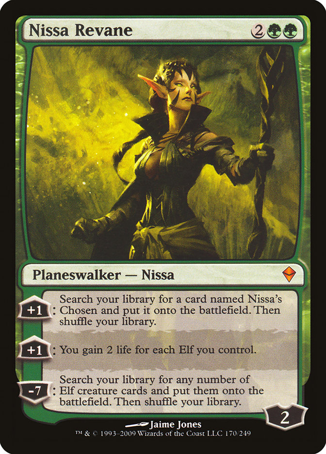 Nissa Revane 170 (Zendikar)  - Foil | Good Games Adelaide SA