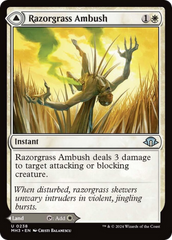 Razorgrass Ambush // Razorgrass Field [Modern Horizons 3] | Good Games Adelaide SA