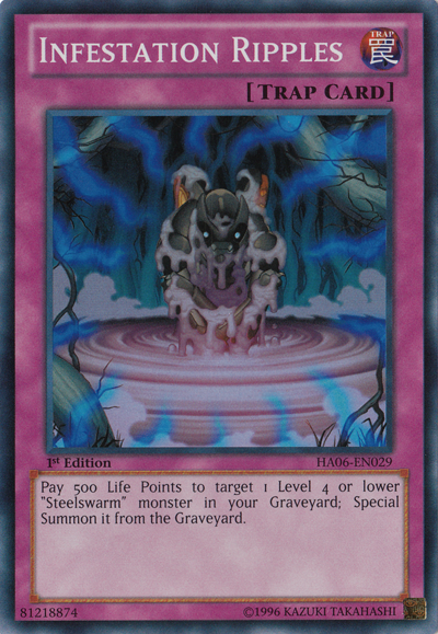Infestation Ripples [HA06-EN029] Super Rare | Good Games Adelaide SA