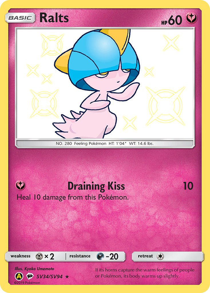 Ralts (SV34/SV94) [Sun & Moon: Hidden Fates - Shiny Vault] | Good Games Adelaide SA