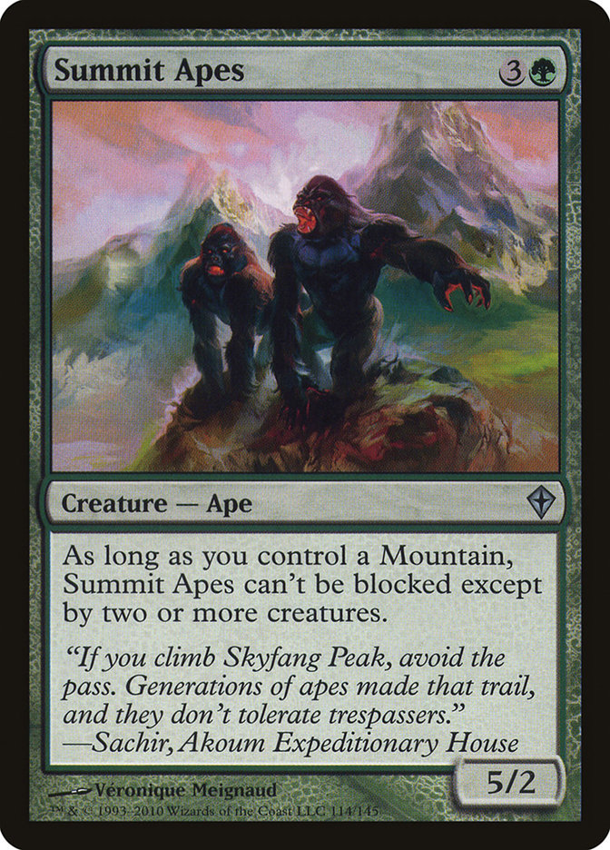 Summit Apes 114 (Worldwake)  | Good Games Adelaide SA