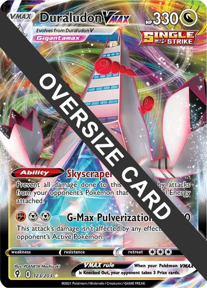Duraludon VMAX 123 203 123/203 (Jumbo Cards)  - Holofoil | Good Games Adelaide SA